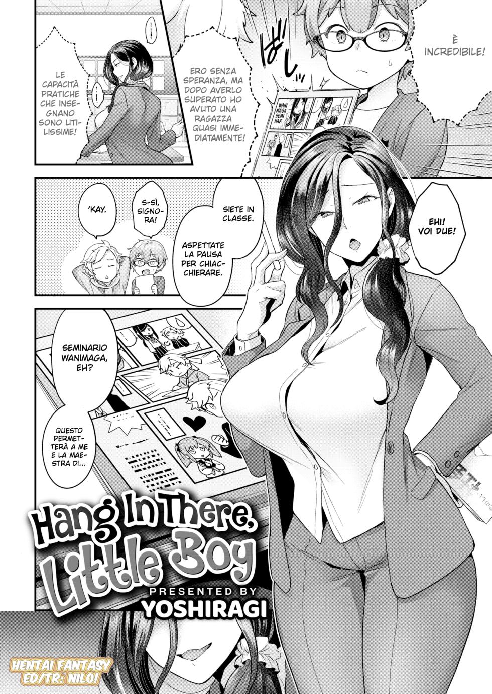 [Yoshiragi] Ganbare Otokonoko (Fuwafuwa Labyrinth) [Italian] [Hentai Fantasy] [Digital] - Page 2