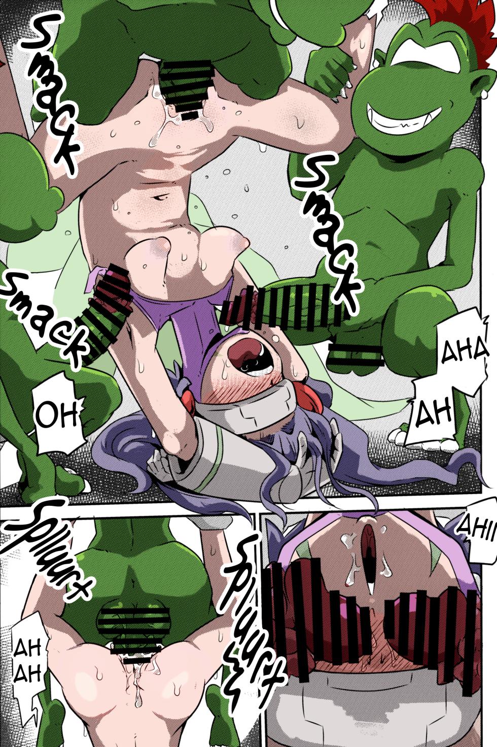 [Mugen Mountain (Basuta)] Gobli nanka ni Zettai Makenai mon (Digimon) [Spanish] [Colorized] [Digital] - Page 12