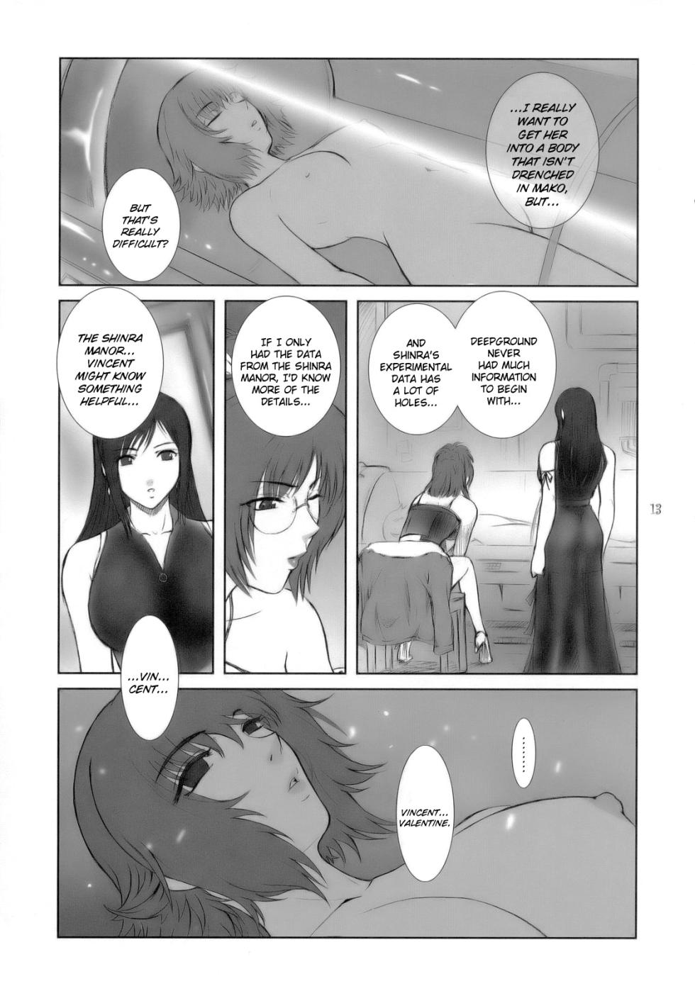 [Kokonokiya (Kokonoki Nao)] Lucrecia VII (Final Fantasy VII: Dirge of Cerberus) [English] =SNP= - Page 12