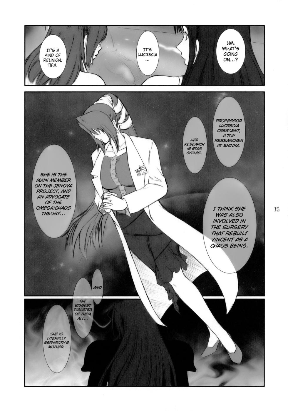 [Kokonokiya (Kokonoki Nao)] Lucrecia VII (Final Fantasy VII: Dirge of Cerberus) [English] =SNP= - Page 14