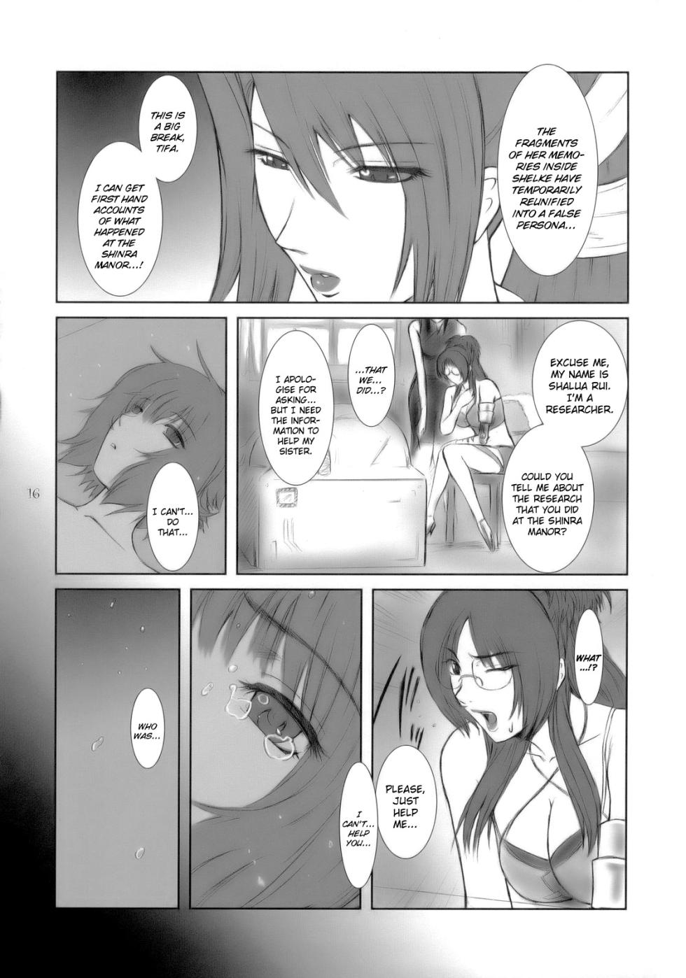 [Kokonokiya (Kokonoki Nao)] Lucrecia VII (Final Fantasy VII: Dirge of Cerberus) [English] =SNP= - Page 15