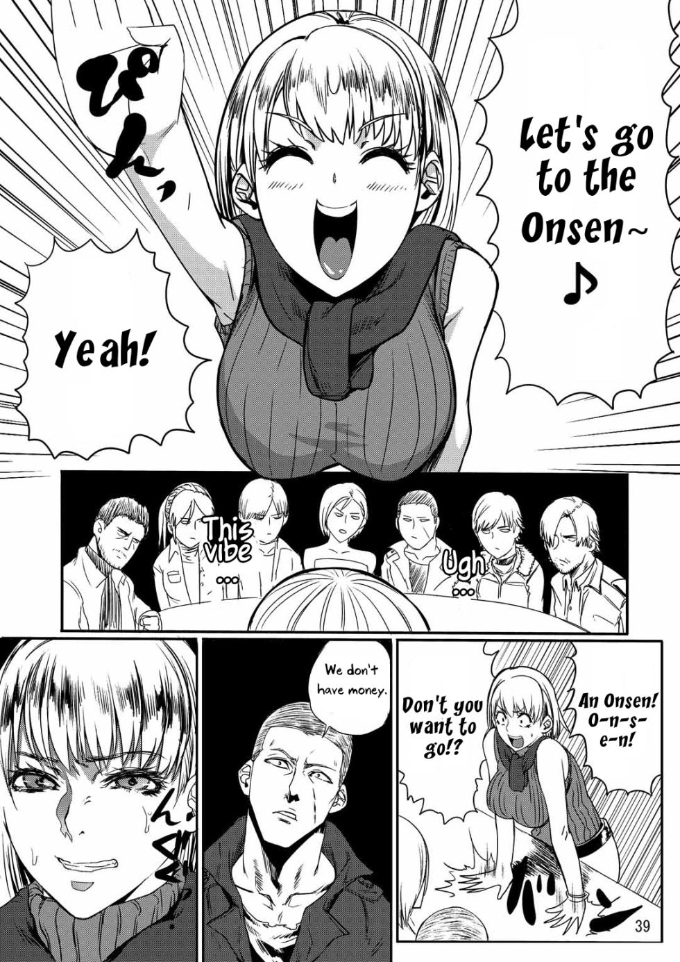 [Hebitunagary (SGK)] Yojouhan Bio Seikatsu Soushuuhen | Resident Sex Life Anthology (Resident Evil) [English] [Uncle Bane] [Digital] - Page 40