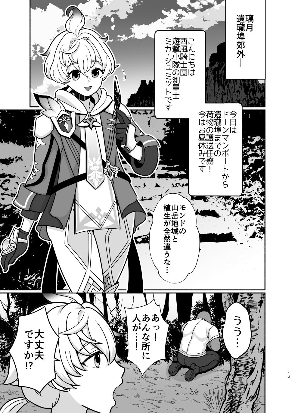 [Usohappyaku (Otori Deko)] Honto ni Atta!? Saimin Sei Ibutsu 3 (Genshin Impact) [Digital] - Page 12