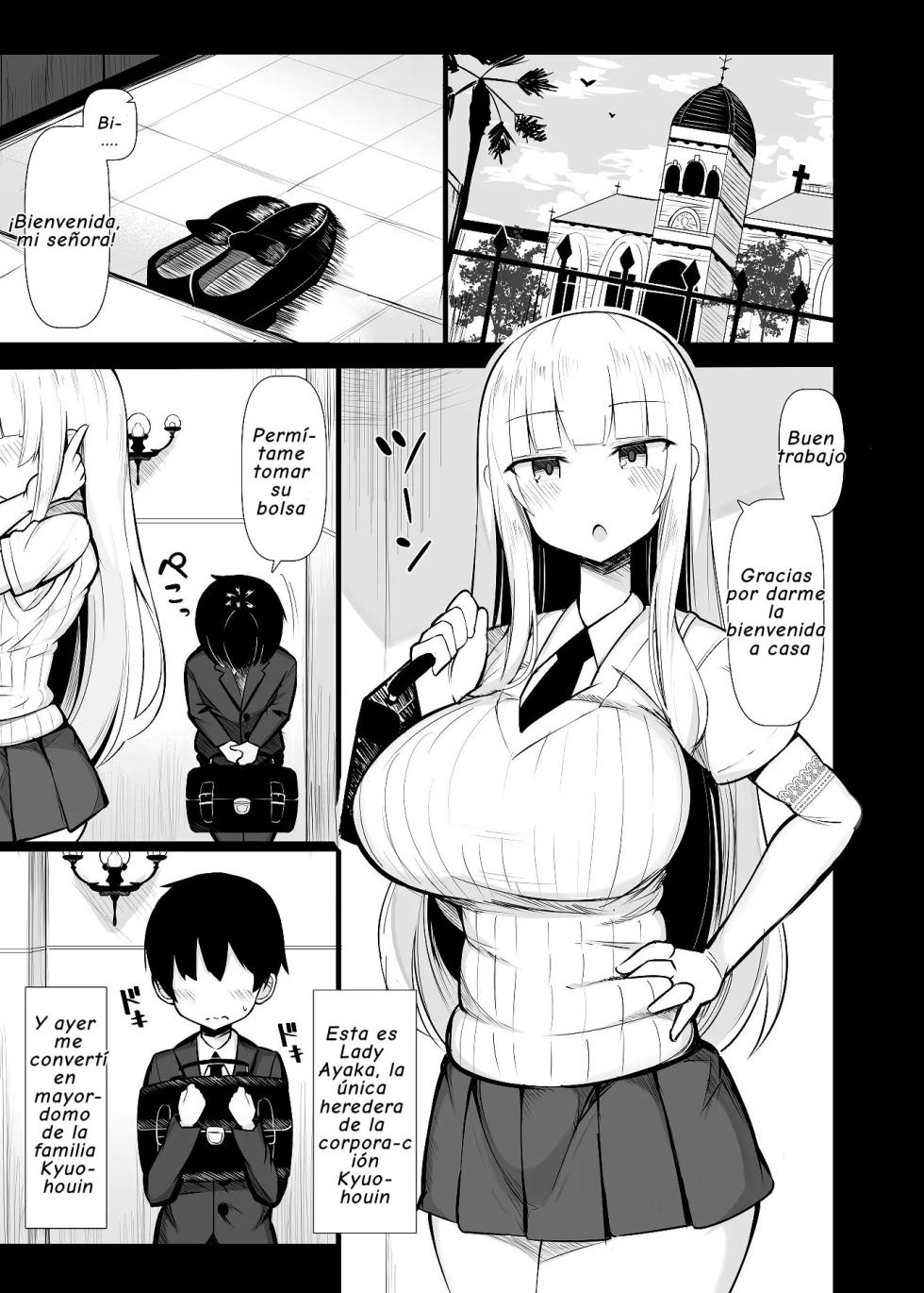 [Fly Dish (Jakko)] Ojou-sama ni Kawareta Boku | Me Compró una Señorita [Spanish] [Zero] [Digital] - Page 2