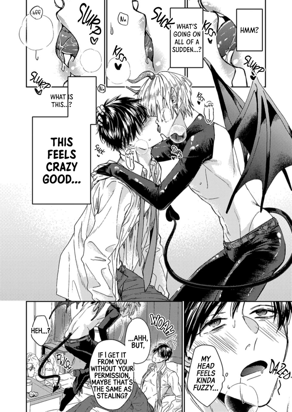 [Kamaboko Teishoku (Kyomu-chan)] Shachiku Riman ha Inma-kun ni Semeraretai [English] {BL-DOT-CUM} - Page 8