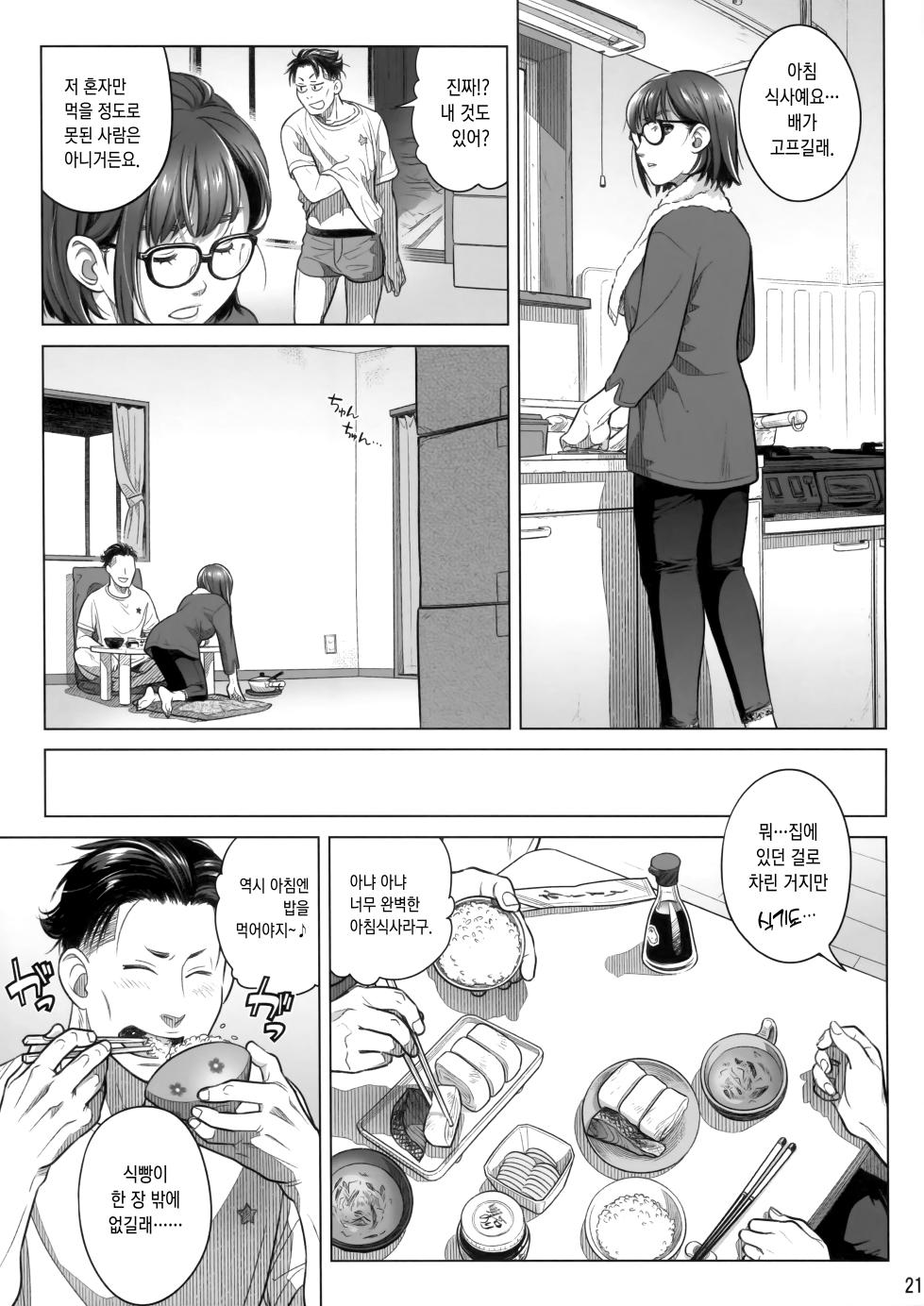 (C102) [Otaku Beam (Ootsuka Mahiro)]  Ito Akiko no Shumatsu -  Weekend of Akiko Itou | 이토 아키코의 주말 [Korean] - Page 20