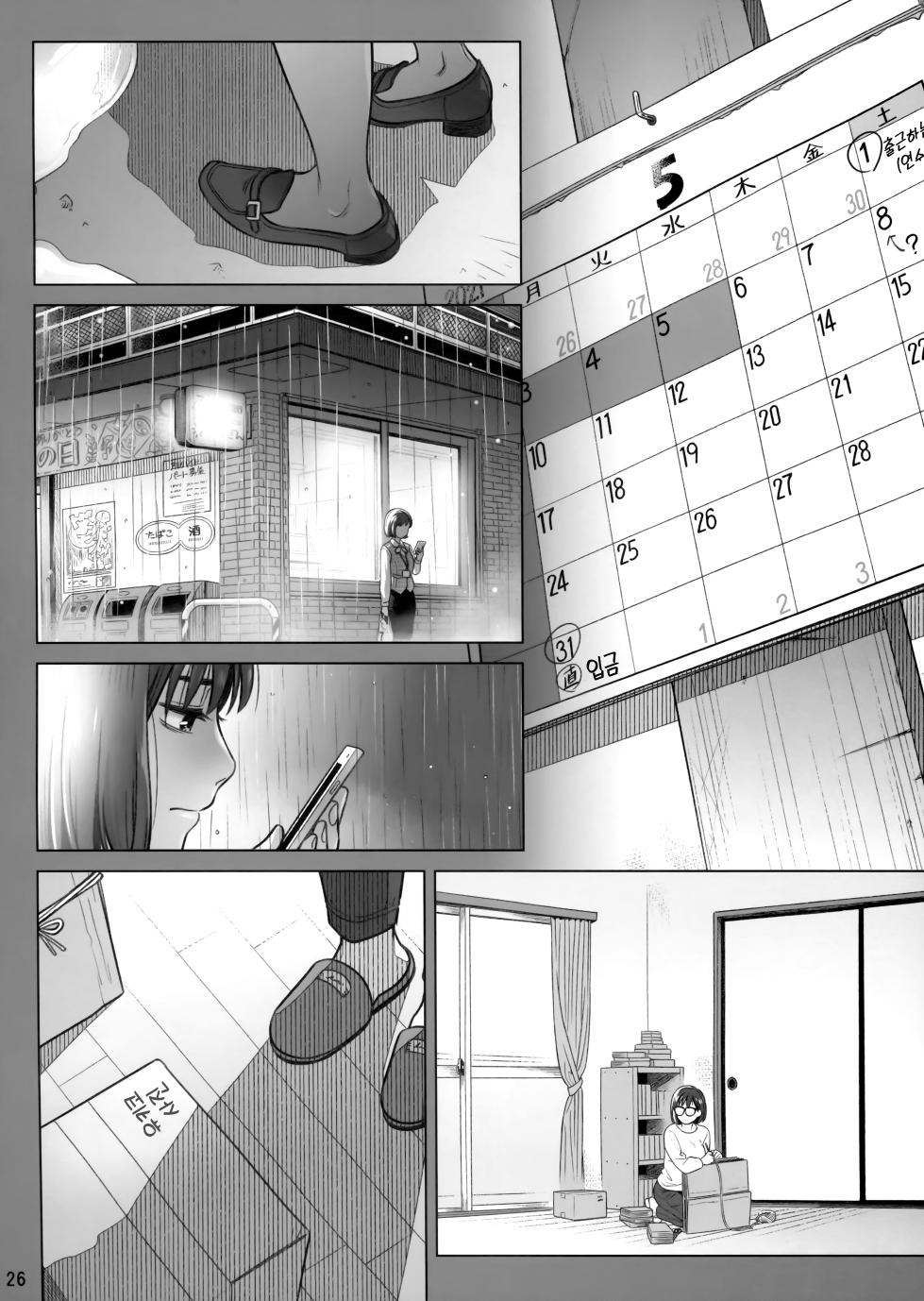 (C102) [Otaku Beam (Ootsuka Mahiro)]  Ito Akiko no Shumatsu -  Weekend of Akiko Itou | 이토 아키코의 주말 [Korean] - Page 25
