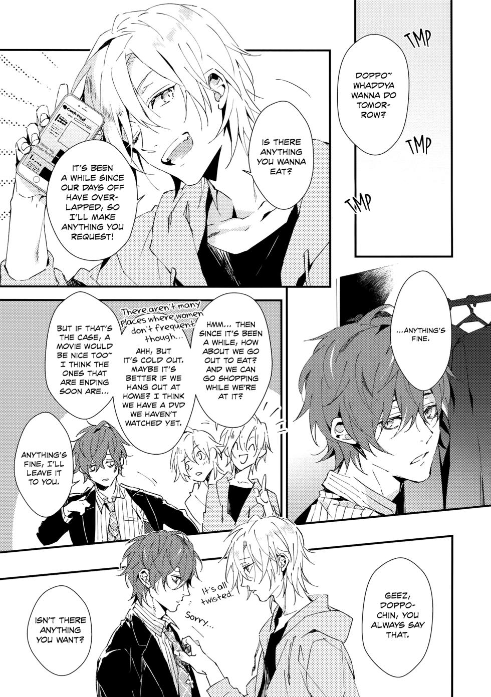 (C95) [inumog (Fujino, Marumo)] Nandemo Ii Kankei (Hypnosis Mic) [English] {MissionStart Scans} [Decensored] - Page 10