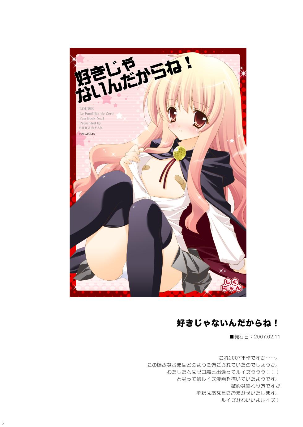 [Shigunyan] Zero no Tsukaima Soushuuhen (Zero no Tsukaima) [Digital] - Page 6