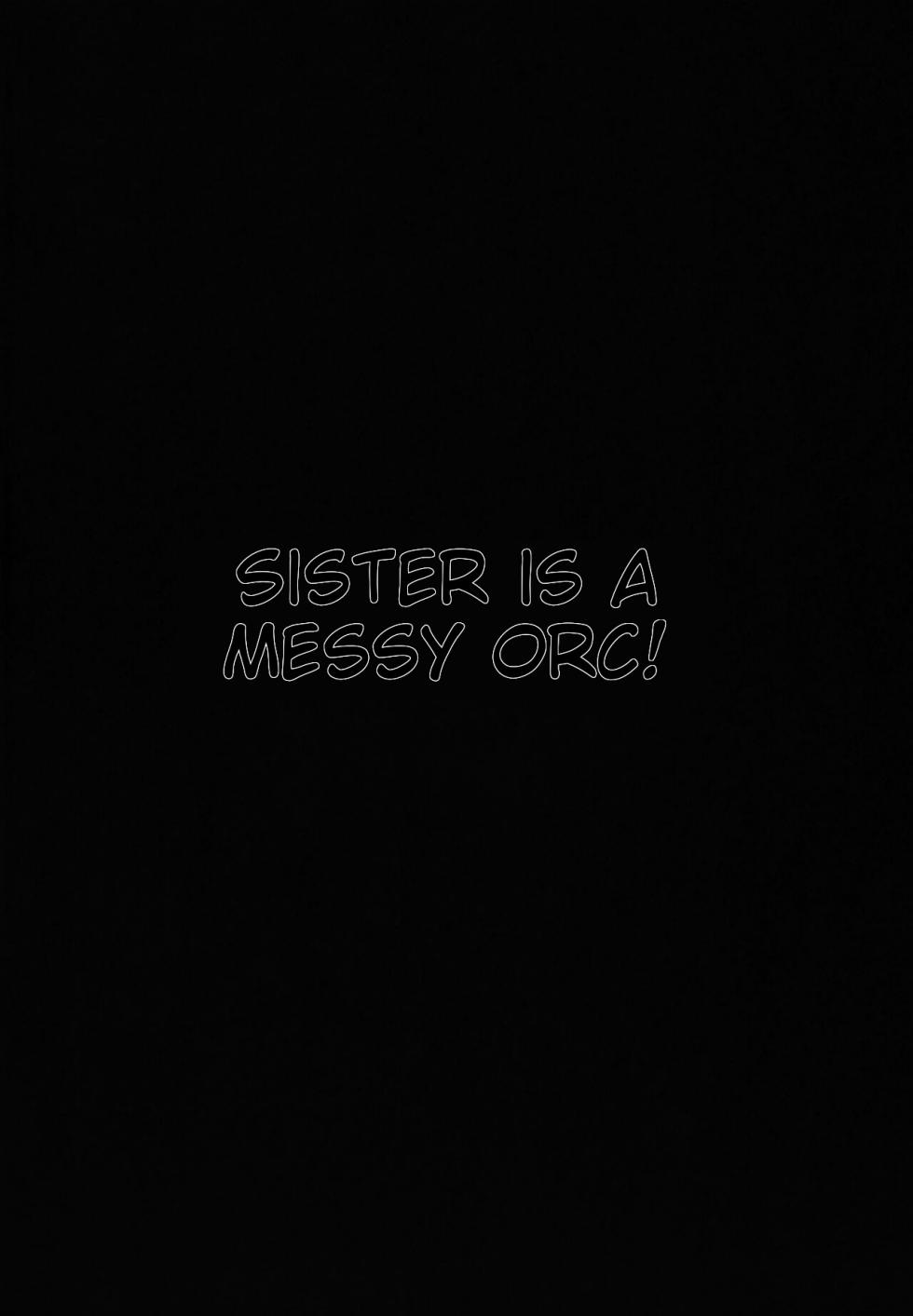 (C104) [Hitsuji Kikaku (Muneshiro)] Imouto wa Mesu Orc 7 [English] - Page 2