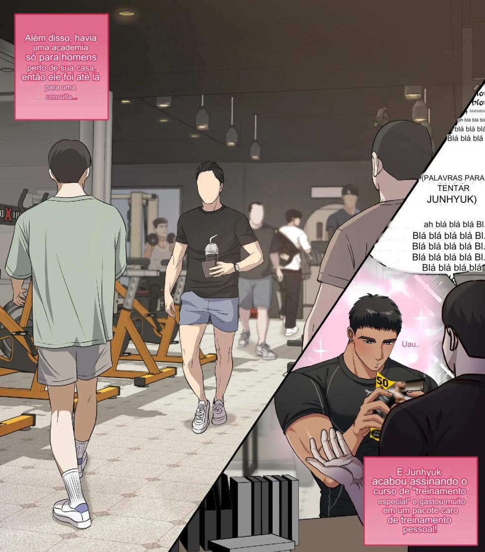 Junhyuk's Ecchi Daily Life ~Gym ddugyu pt-br - Page 3