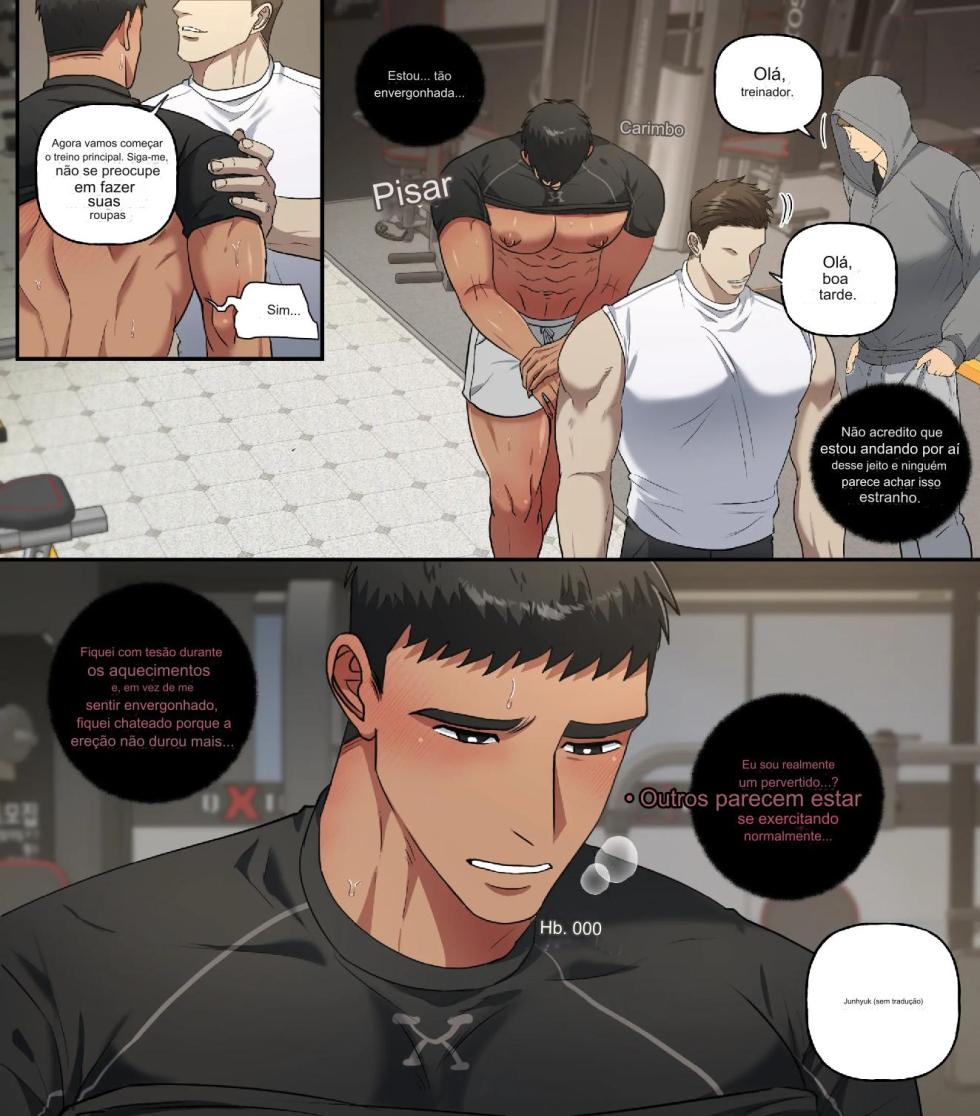 Junhyuk's Ecchi Daily Life ~Gym ddugyu pt-br - Page 8