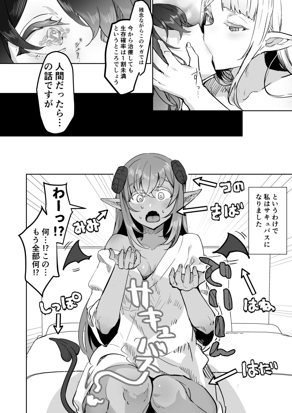 [Aburanabeshiki (puru)] Futanari Chiryou Succubus Clinic Zero ~Succubus Kenshuu Choukyou Hen~ [Digital] - Page 6