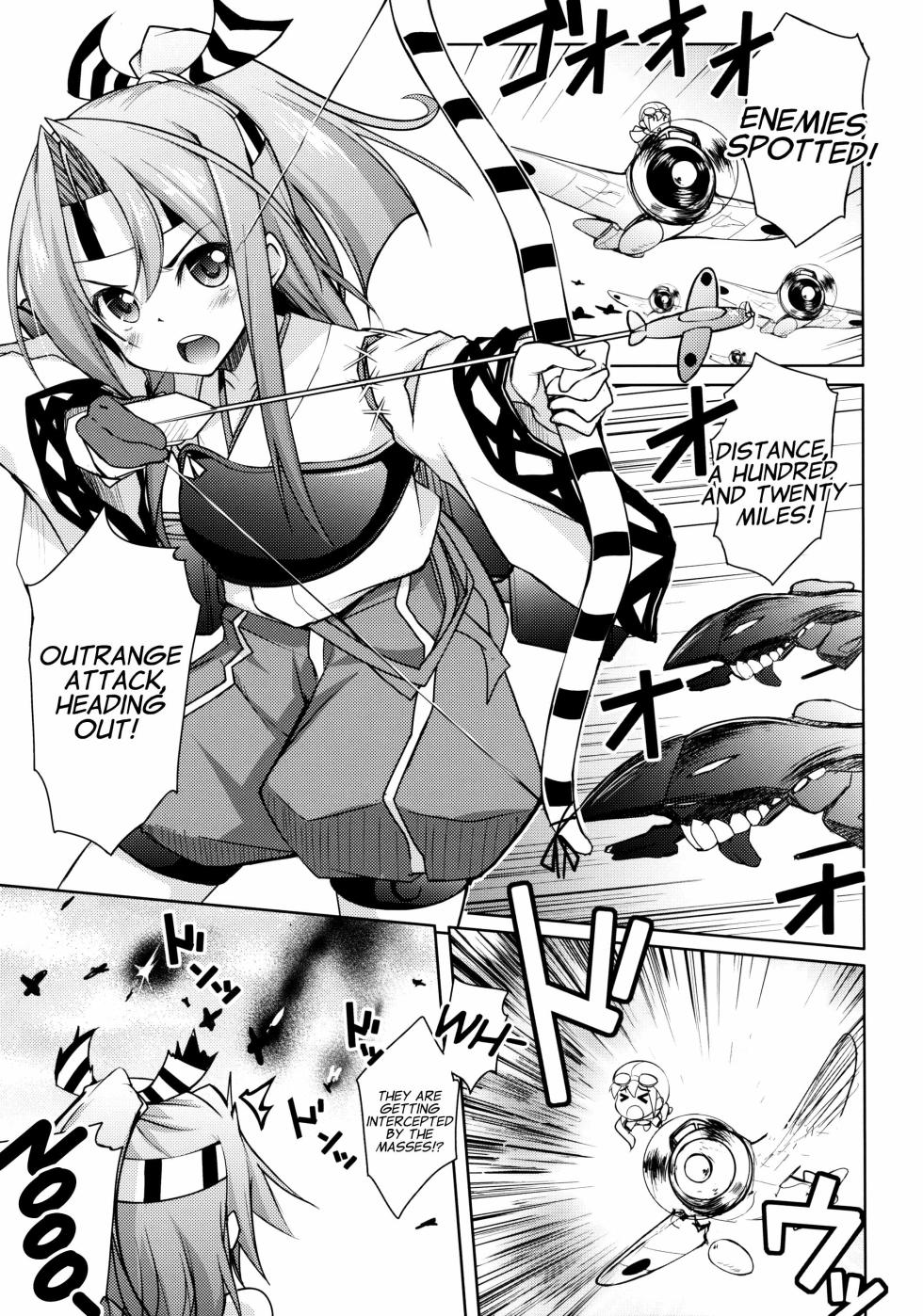 (COMIC1☆8) [Part K (Hitsujibane Shinobu)] Ware Ni Tuzuke Masaguru Kakunouko (Kantai Collection) [English] [xinsu] - Page 4