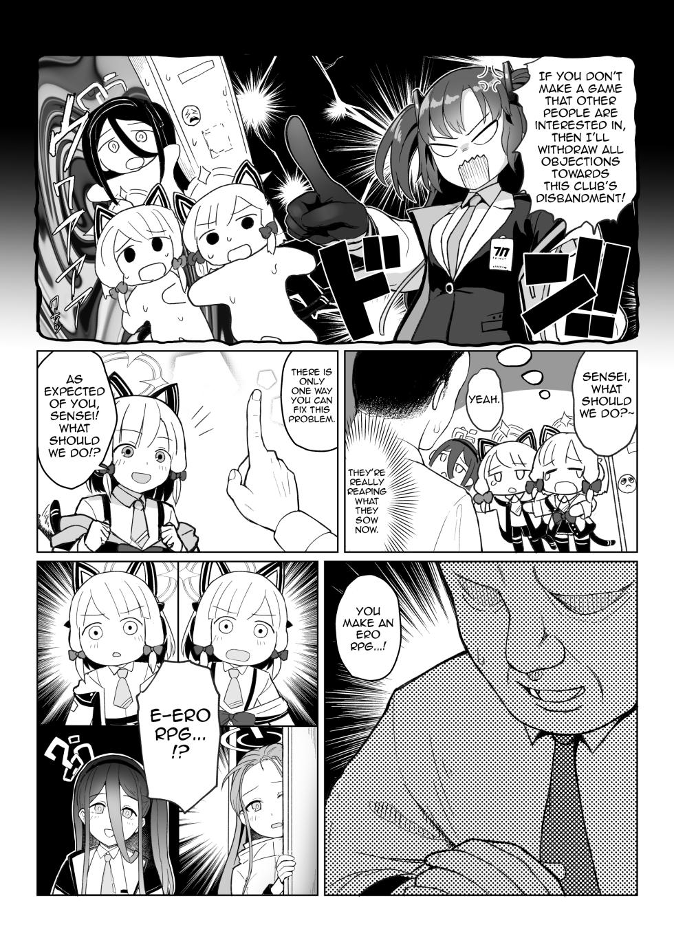 (C100) [CrowView (Various)] Game Kaihatsu-bu wa Shuuryou Shimashita | The End of the Game Development Department Club (Blue Archive) (Shiririn) [Digital] - Page 5