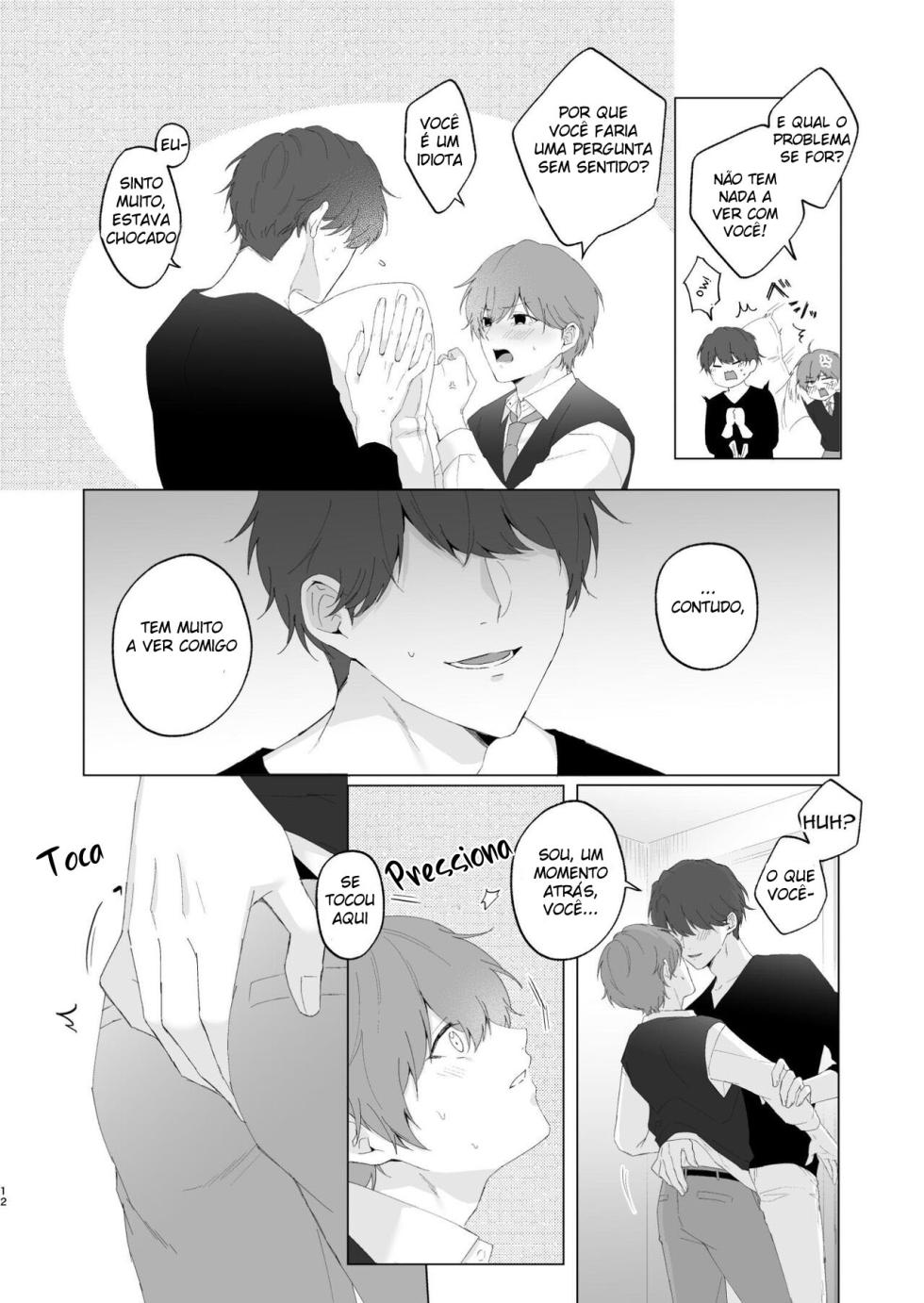 [Imobatake (Oimo)] Souta-kun to Onii-chan [Portuguese-BR] - Page 12