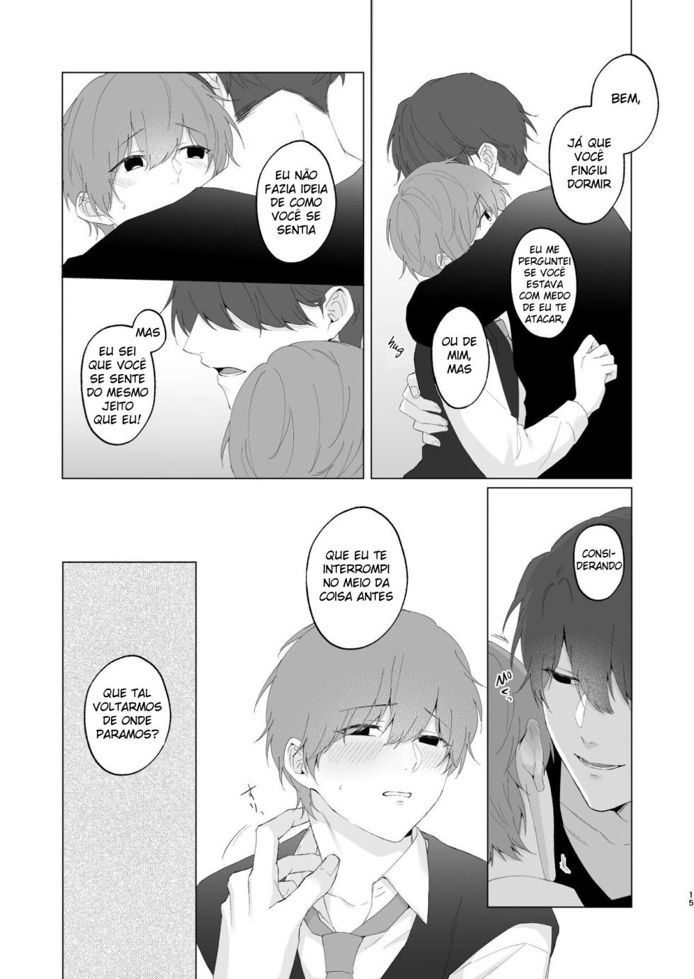 [Imobatake (Oimo)] Souta-kun to Onii-chan [Portuguese-BR] - Page 15