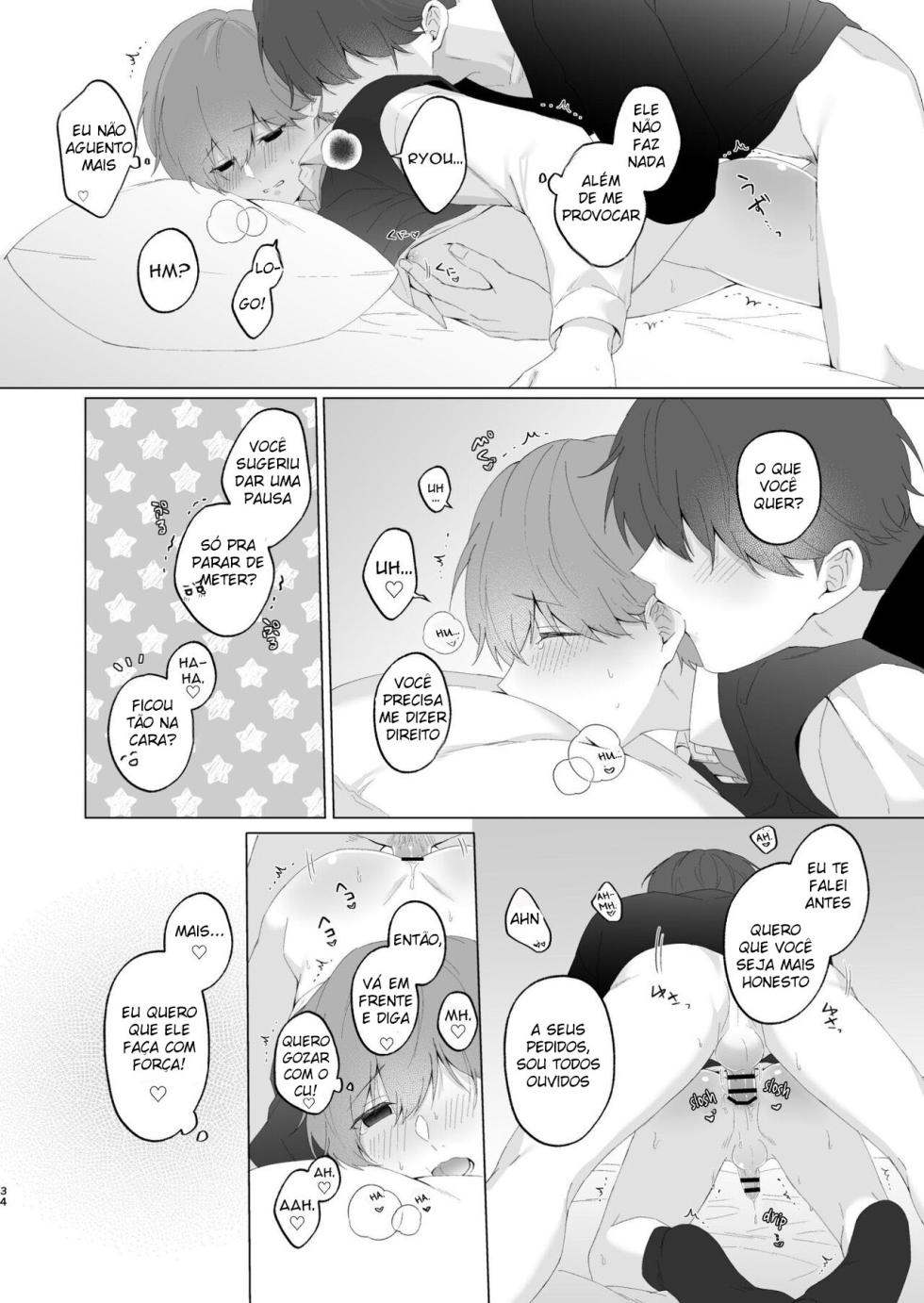 [Imobatake (Oimo)] Souta-kun to Onii-chan [Portuguese-BR] - Page 34