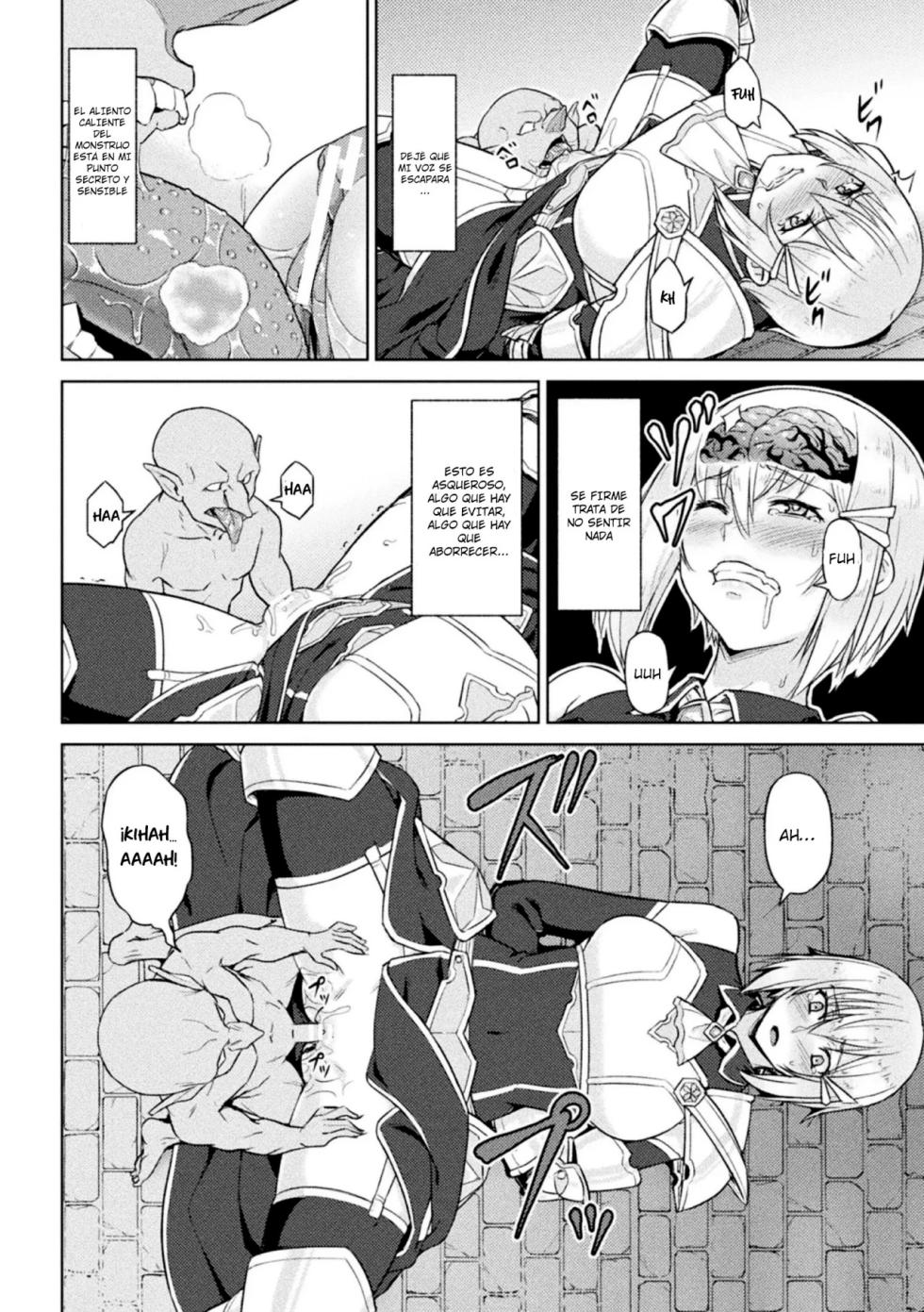 [Butte] Yuusha no Hentai | Hero's Transformation (2D Comic Magazine Noukan Akuochi Sennou Kairaku ni Okasareta Seigi no Heroine Vol. 2) [Spanish] [Digital] - Page 6