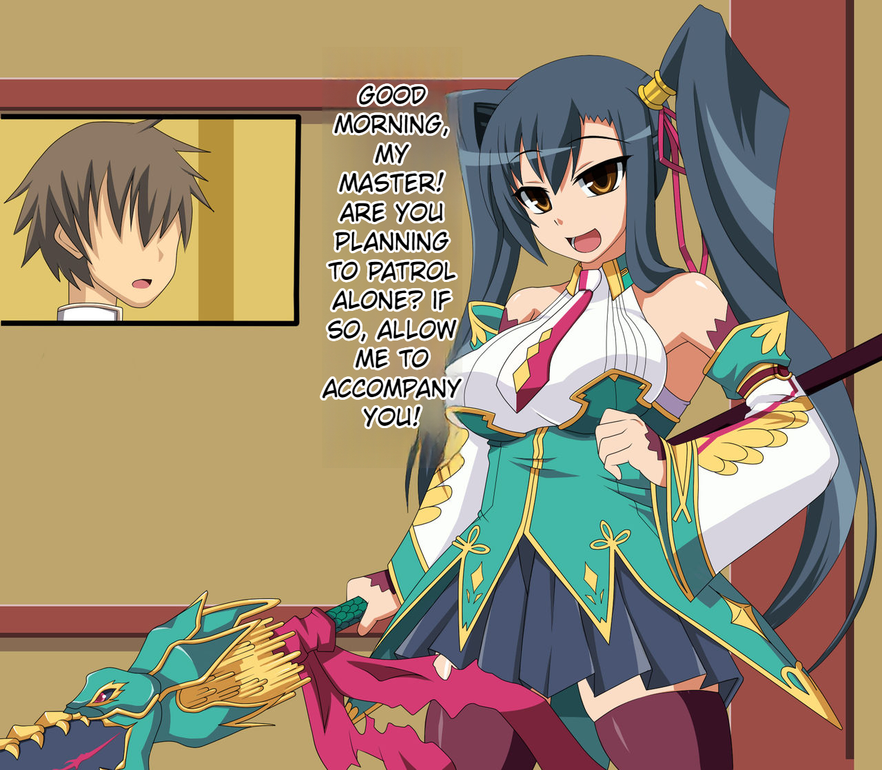 [HINJYAKU] The Poor Girl Had Somehow Been Transformed Into A Dick Hole For A Disgusting Pig! The End of Takagi Takeshi (New Koihime Musou) MTL (English) - Page 2