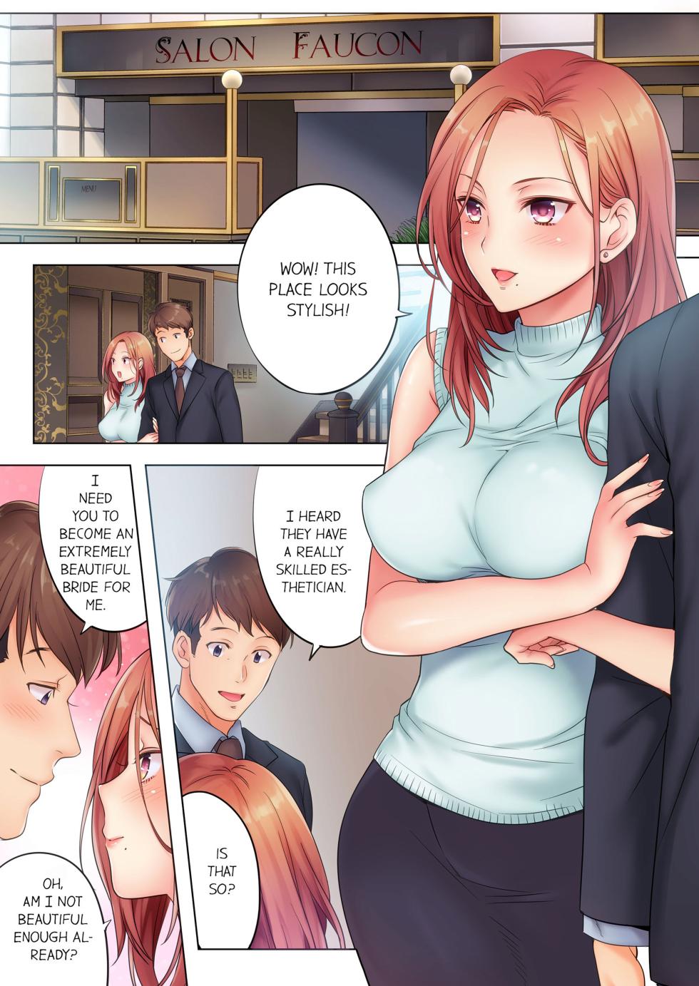 [FFC] Netori Esthe de, Konya, Tsuma ga.... | I Can't Resist His Massage! Cheating in Front of My Husband's Eyes Vol. 1-7 [English] [Decensored] [Ongoing] - Page 2