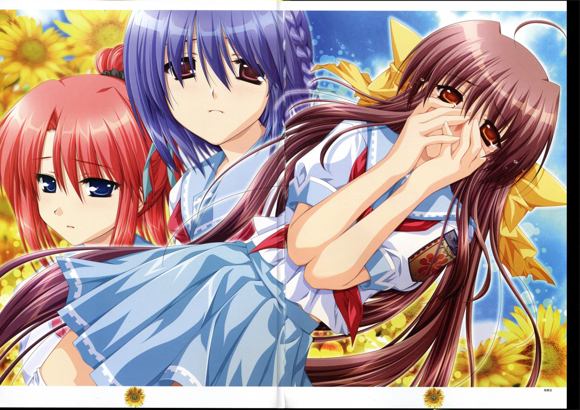 Sharin no Kuni, Himawari no Shoujo & Sharin no Kuni, Yuukyuu no Shounen Shoujo Visual Fan Book (DNA Media Books) - Page 14