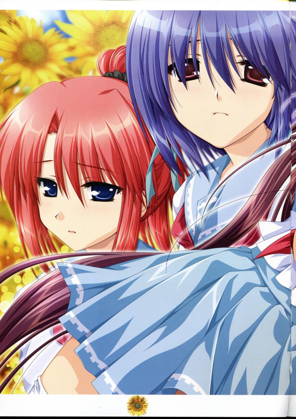 Sharin no Kuni, Himawari no Shoujo & Sharin no Kuni, Yuukyuu no Shounen Shoujo Visual Fan Book (DNA Media Books) - Page 15