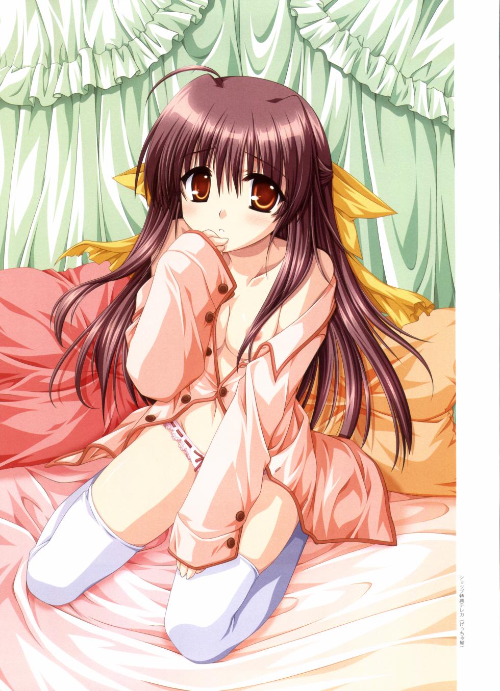 Sharin no Kuni, Himawari no Shoujo & Sharin no Kuni, Yuukyuu no Shounen Shoujo Visual Fan Book (DNA Media Books) - Page 38