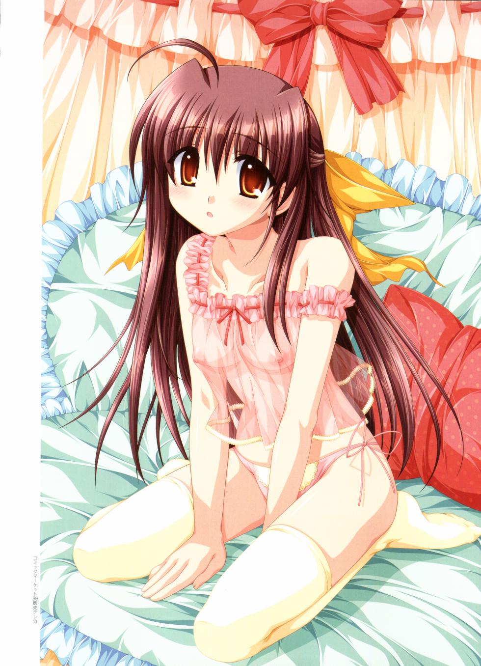 Sharin no Kuni, Himawari no Shoujo & Sharin no Kuni, Yuukyuu no Shounen Shoujo Visual Fan Book (DNA Media Books) - Page 39