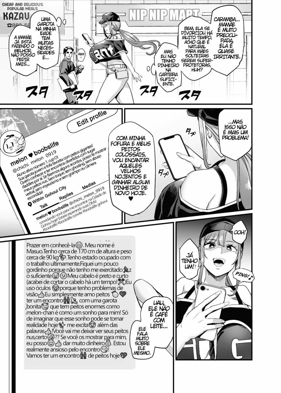 [OVing (Obui)] Paihame Kazoku #1 Suika Kaikou [Portuguese-BR] [Digital] - Page 5