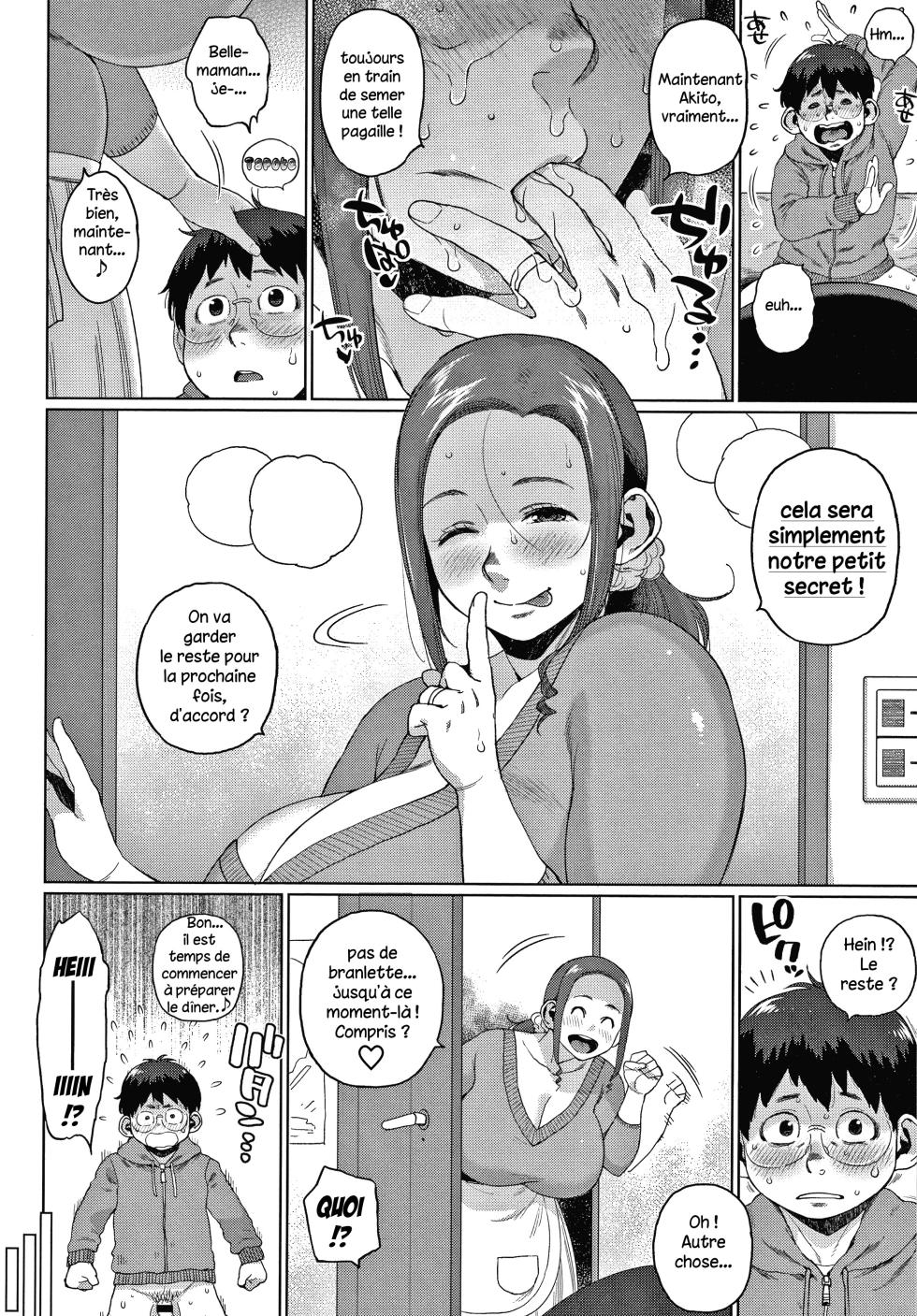 [Muronaga Chaashuu] Kaa-san no Umoretai Karada [French] [Excavateur] (on going) - Page 34