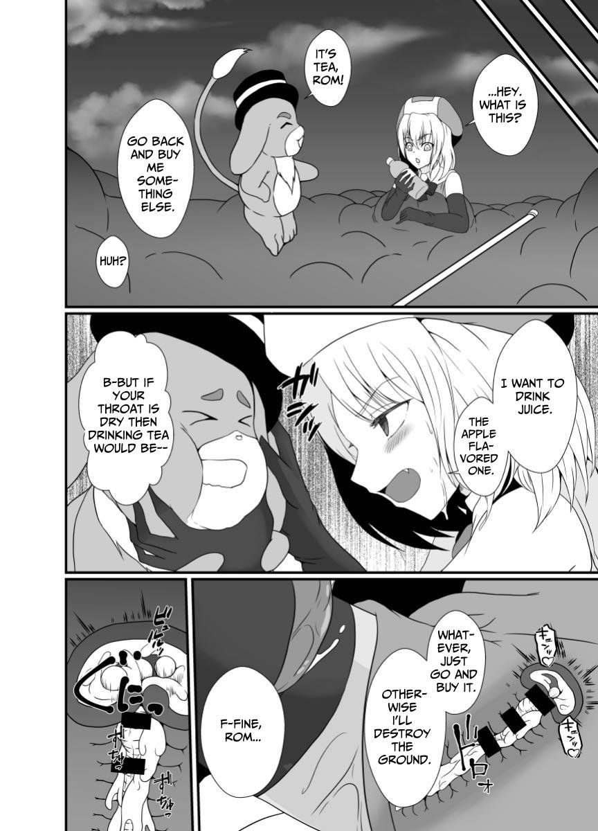 [Hyoui no Jikan (Shimakawa)] Mesugaki Mahou Shoujo wa Daikkirai na Zako Youma ni Karada o Torikomareta node Kankaku Shadan no Mahou o Tsukatte Asa made Taeru | Magical Girl Caught By A Loathsome Monster Uses Sens... [English] [GGY Translations] - Page 25