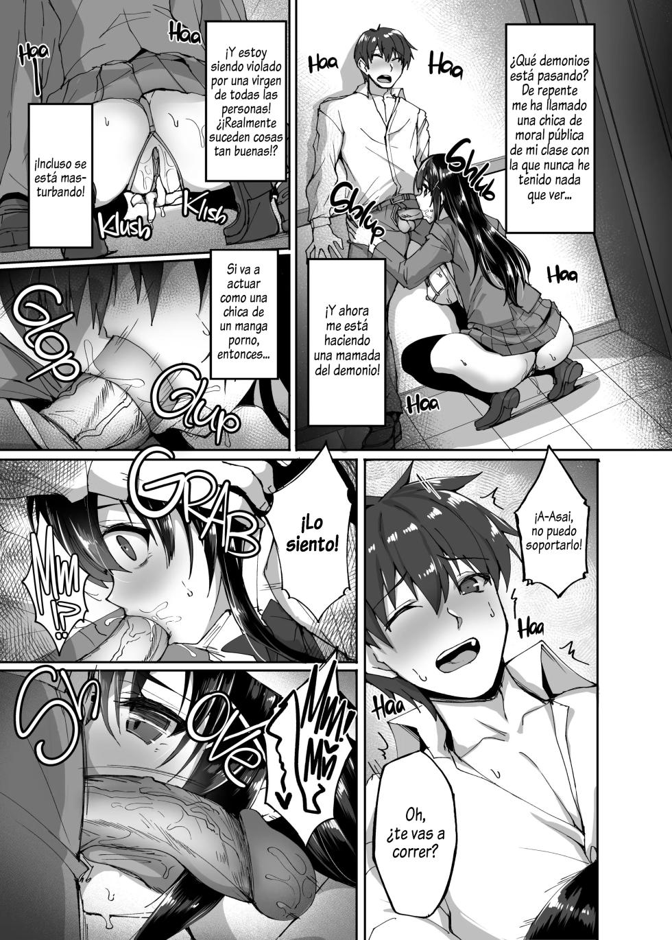 [Labomagi! (Takeda Aranobu)] Chishojo Fuuki Iin no Minna ni Ienai Inbi na Onegai ~Soushuuhen~ I [Spanish] [Al Chile no Sé Scan] [Decensored] [Digital] - Page 9