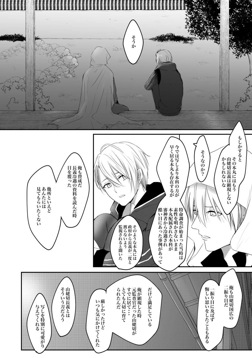 [ALLEY (Sari)] Nifurime Yamanbagiri Chougi no kunou (Touken Ranbu) [Digital] - Page 25