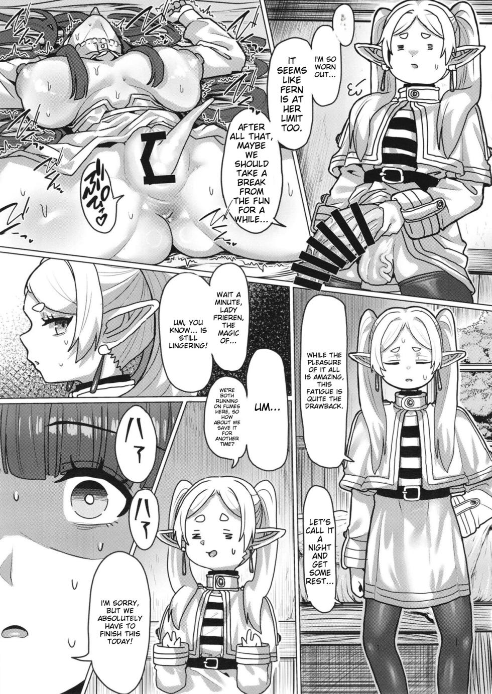 [Sei no mamono (Sema, Shunmaku)] Frieren to Chinchin no Haeru Mahou (Sousou no Frieren) [English] [Digital] [MTL] - Page 26