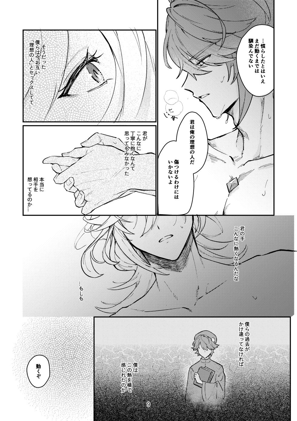 [Achikochi Owari (Fukutsuu)] 36.8℃ no kyoukai (Genshin Impact) [Digital] - Page 8
