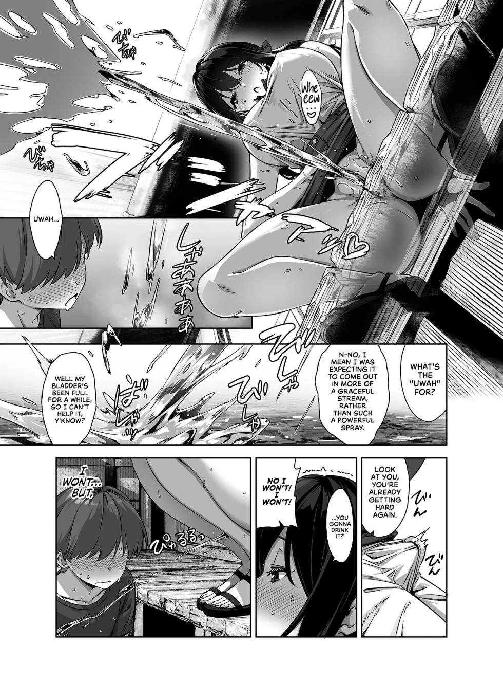 [Σ-Arts (Mikemono Yuu)] Natsu to Inaka to Yuuwaku shite kuru Dekkai Oshiego | Summertime in the Countryside With The Huge Student Seducing Me [English] {RedLantern} [Decensored] [Digital] - Page 36