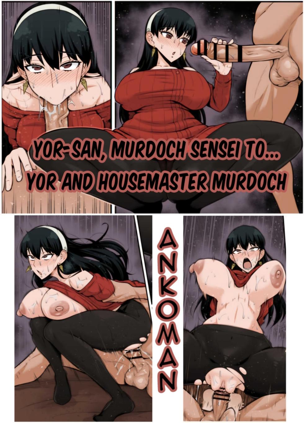 [Ankoman] Yor-san, Murdoch Sensei to... | Yor and Housemaster Murdoch (Spy x Family) [Portuguese] [Colorized] - Page 1