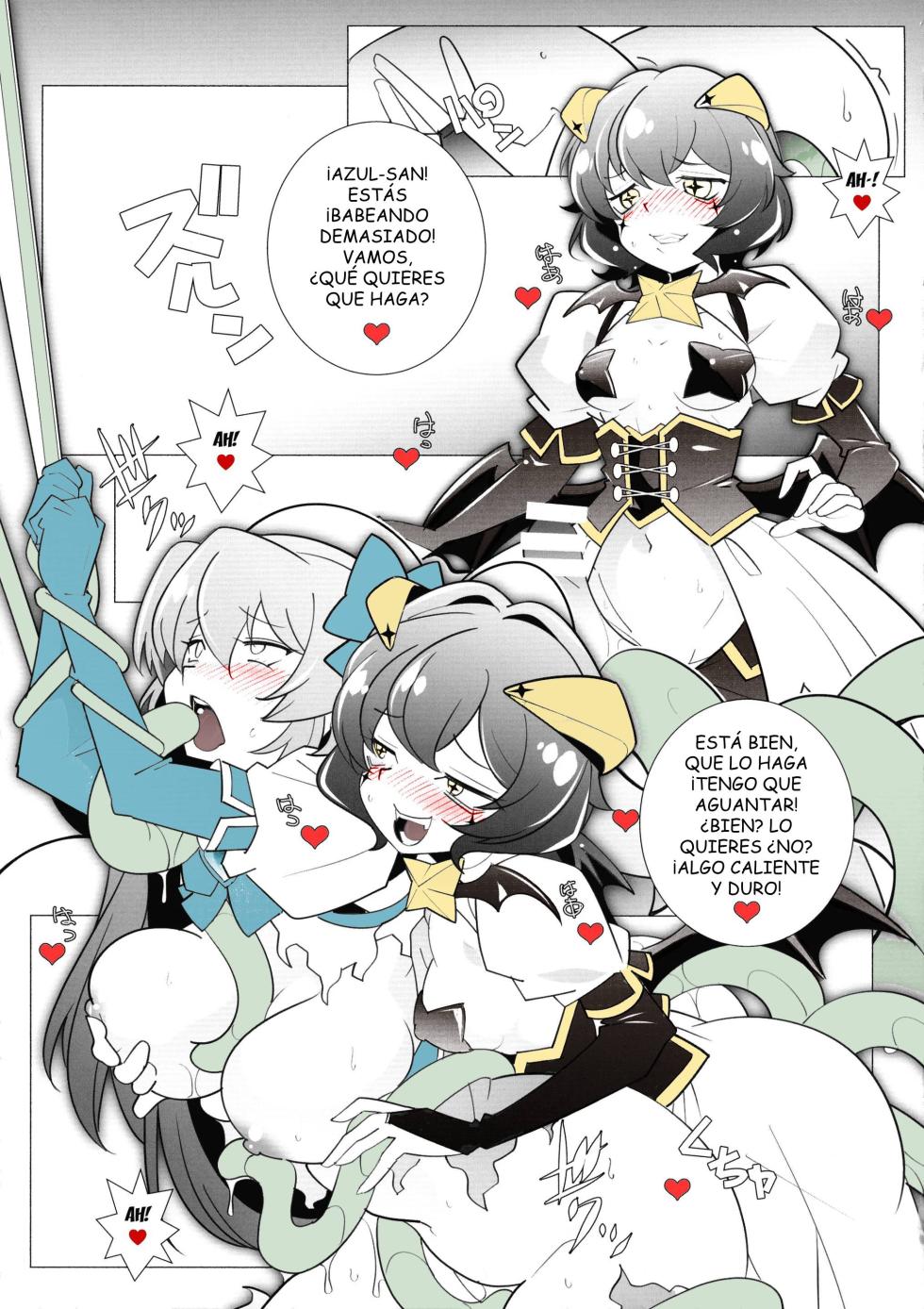 (SC2024 Spring) [MARUARAI (Arai Kazuki)] `Mahou Shoujo ni Akogarete' Sao Yuu (Mahou Shoujo Ni Akogarete) [Spanish] - Page 11