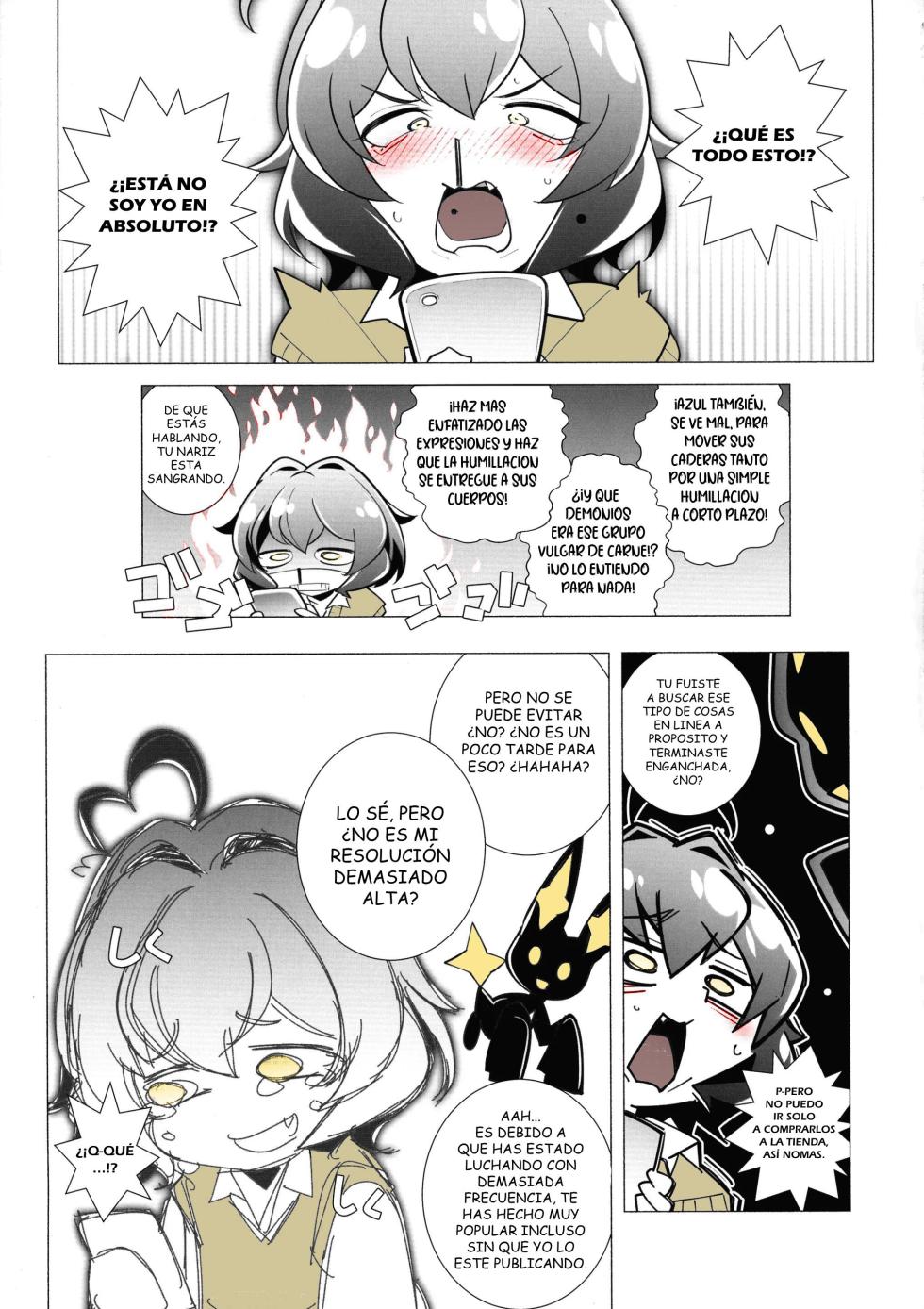 (SC2024 Spring) [MARUARAI (Arai Kazuki)] `Mahou Shoujo ni Akogarete' Sao Yuu (Mahou Shoujo Ni Akogarete) [Spanish] - Page 17