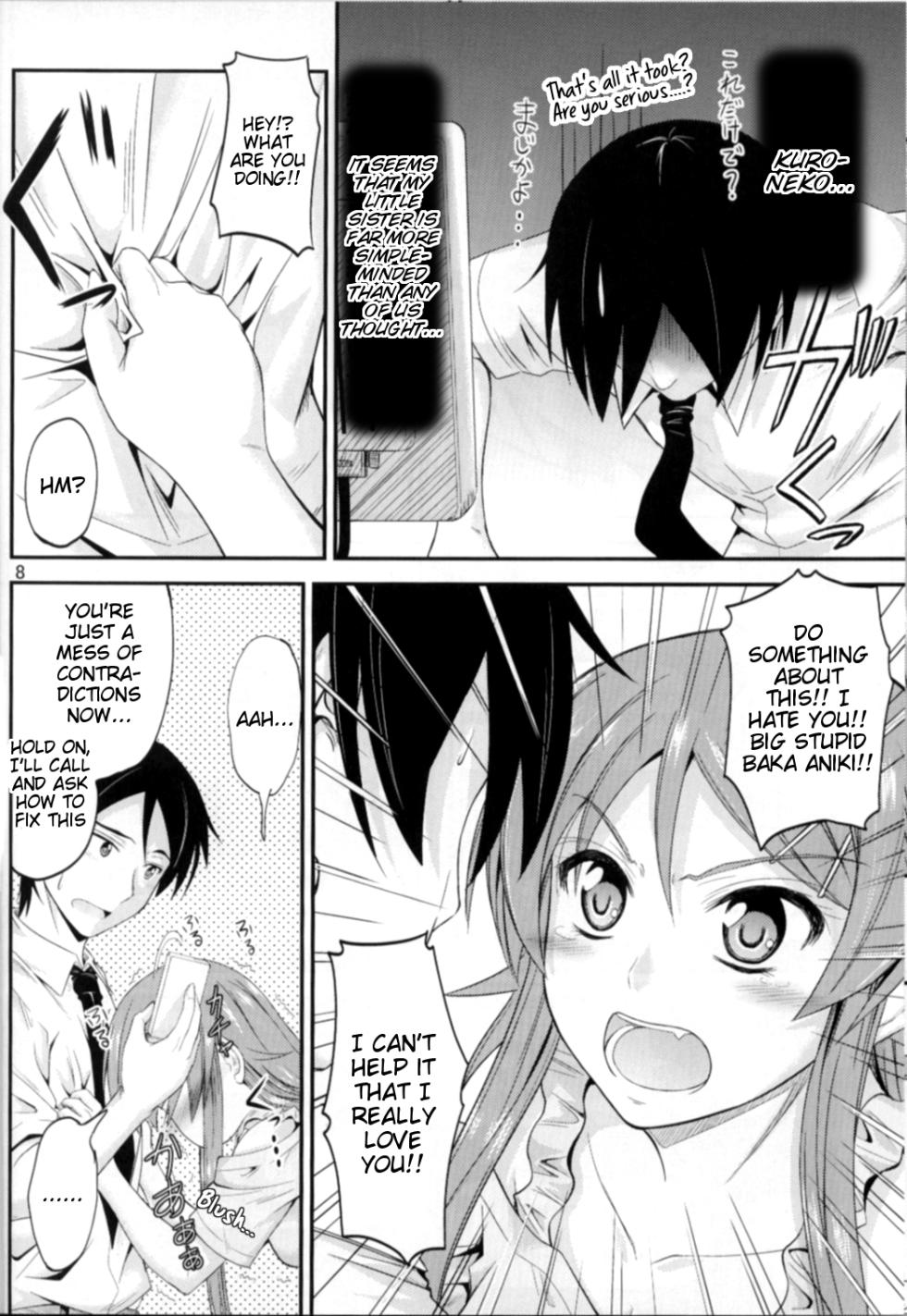 (C80) [Junk Box (Mutsuki)] Imouto x Chat Yamanai Honne (Ore no Imouto ga Konna ni Kawaii Wake ga Nai) [English] [Tigoris Translates] - Page 6