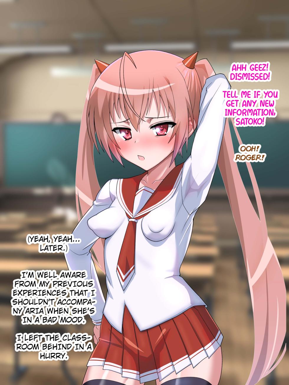 [Kageusu Gokuto] Saimin Chinpo de Haiboku Nokezori Zetchou Akume -Anta, Watashi no Goshujin-sama ni Narinasai! (Hidan no Aria) [English] - Page 8