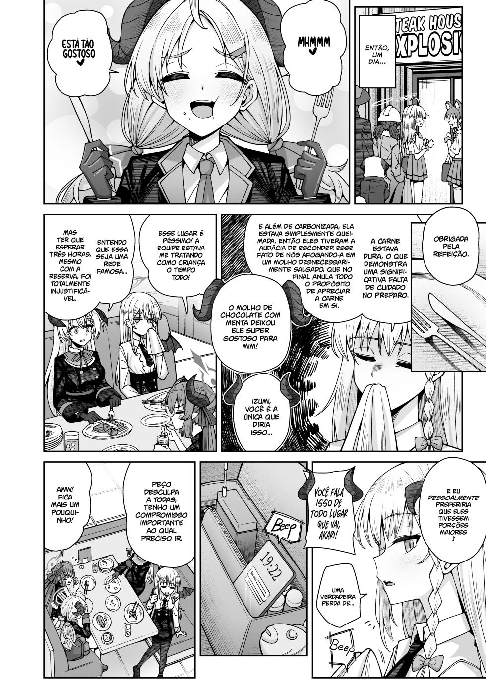 [Gaikotsu no Spare Rib (Kurohagane)] Awaku Koi Nioi, Amaku Ai ni Yoi. (Hairless Version) (Blue Archive) [Portuguese-BR] [Digital] - Page 30