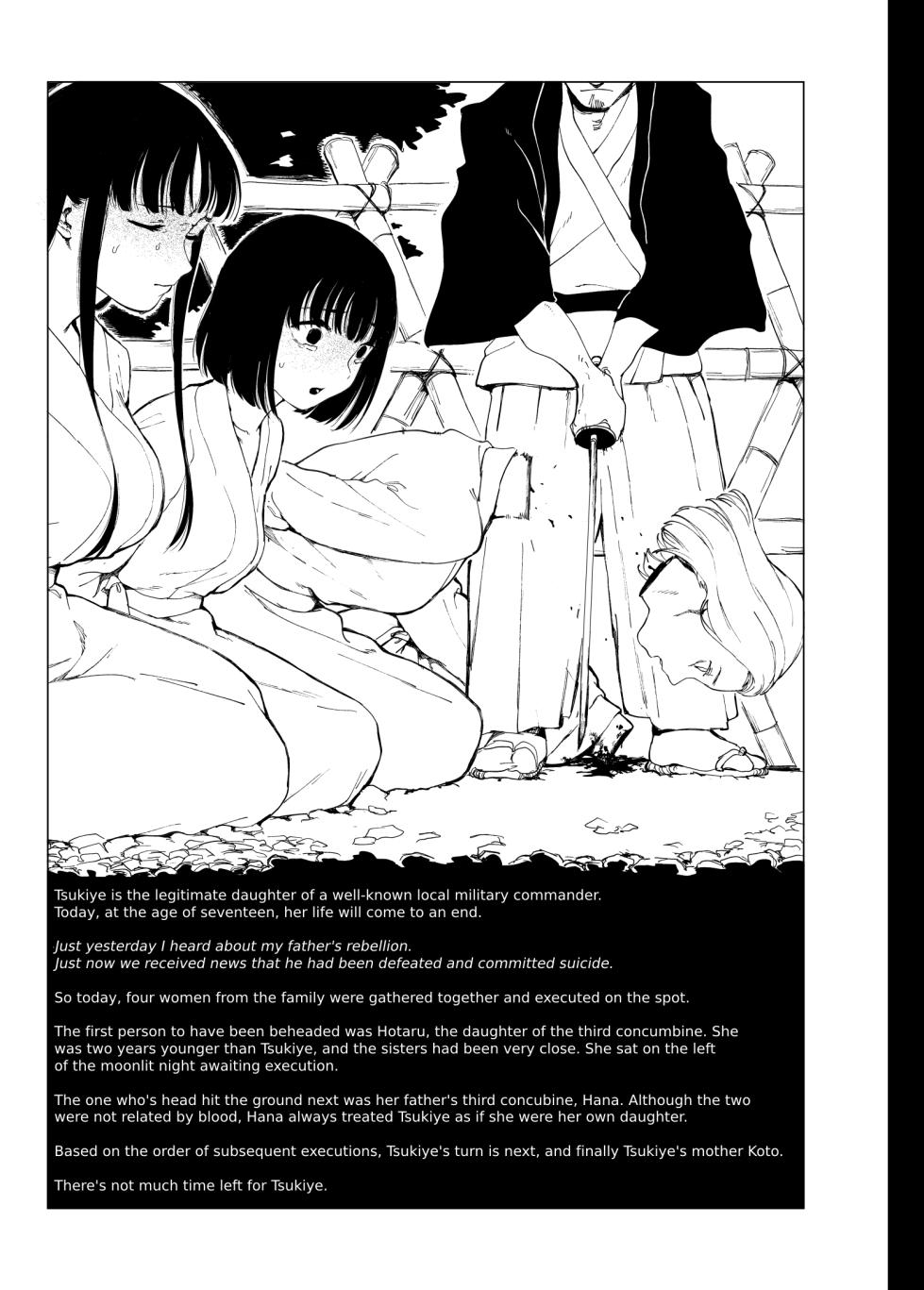 [Kubiriki] A Story of Cruelty to Corpses, Part 6 “Execution place” Parts 1&2 - Page 1