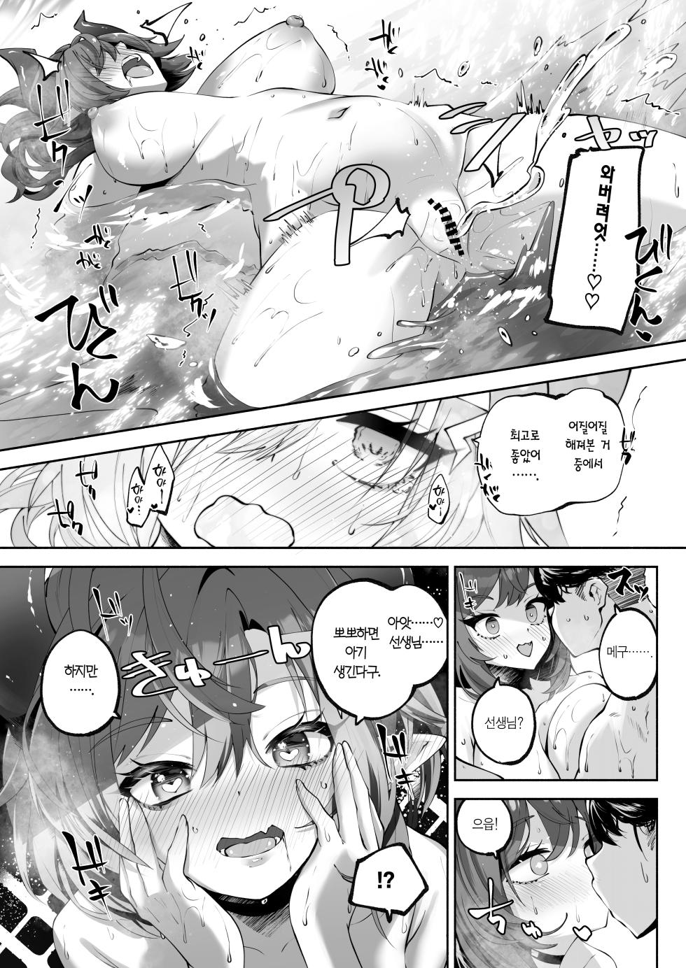 [Hatogoya (Hatoharu)] Megu to Iikoto Ikenaikoto | 메구랑 좋은 짓 나쁜 짓 (Blue Archive) [Korean] [Team Edge] [Digital] - Page 34