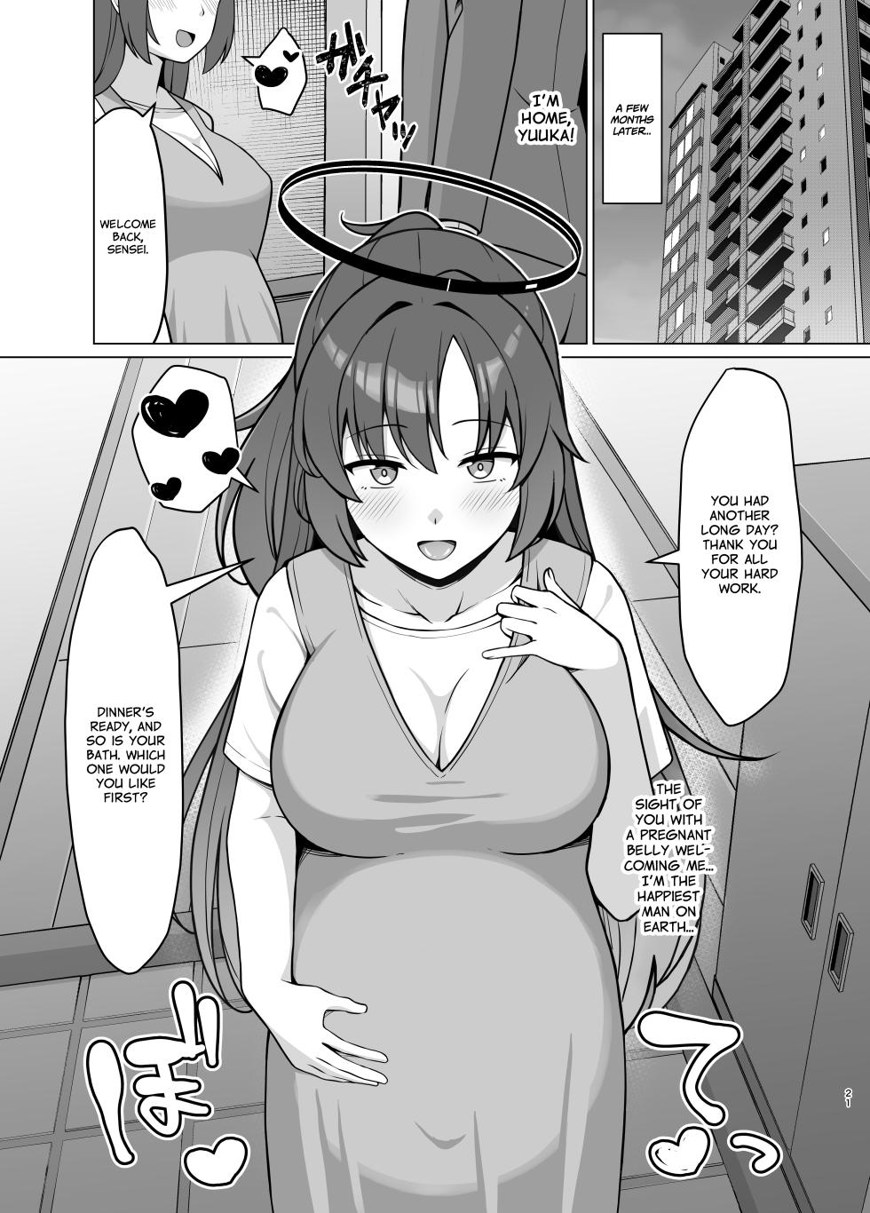 [Nekolovelandou (Nekojima)] Hatsujou Yuuka o Haramaseru Hon | Getting Yuuka pregnant while she's in the mood (Blue Archive) [English] [Project Valvrein] [Digital] - Page 20