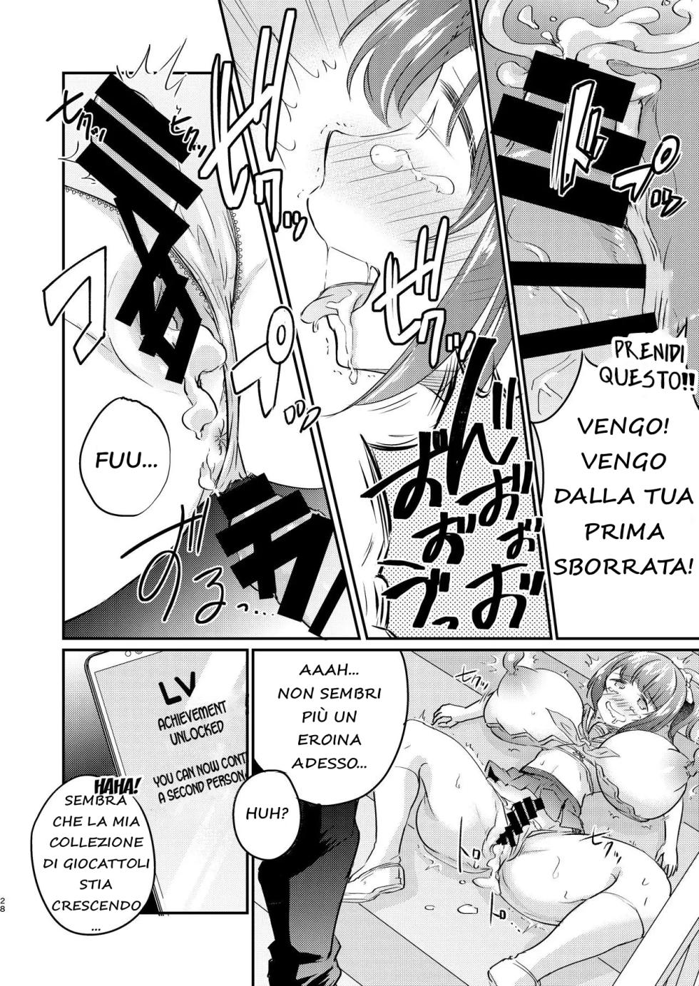 [Ichigo Syrup (Koori)] Heroine Mesuniku Kaizou Keikaku [Italian] - Page 29