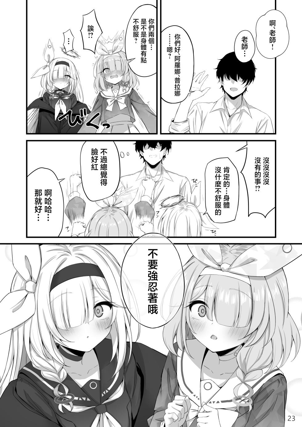 [NNL (Mary-san)] Goudou Hitori Ecchi no Ojikan Desu! (Blue Archive) [Chinese] [Digital] - Page 25