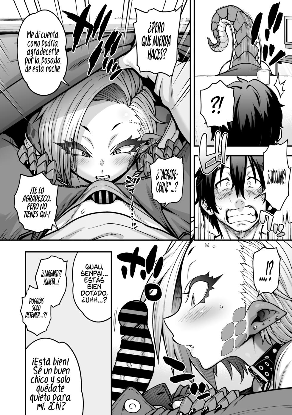 [Jun] Yukifuru Yoru no Reptile | Reptile on a Snowy Night (COMIC GAIRA Vol. 17) [Spanish] [Rakuen Translations] - Page 10