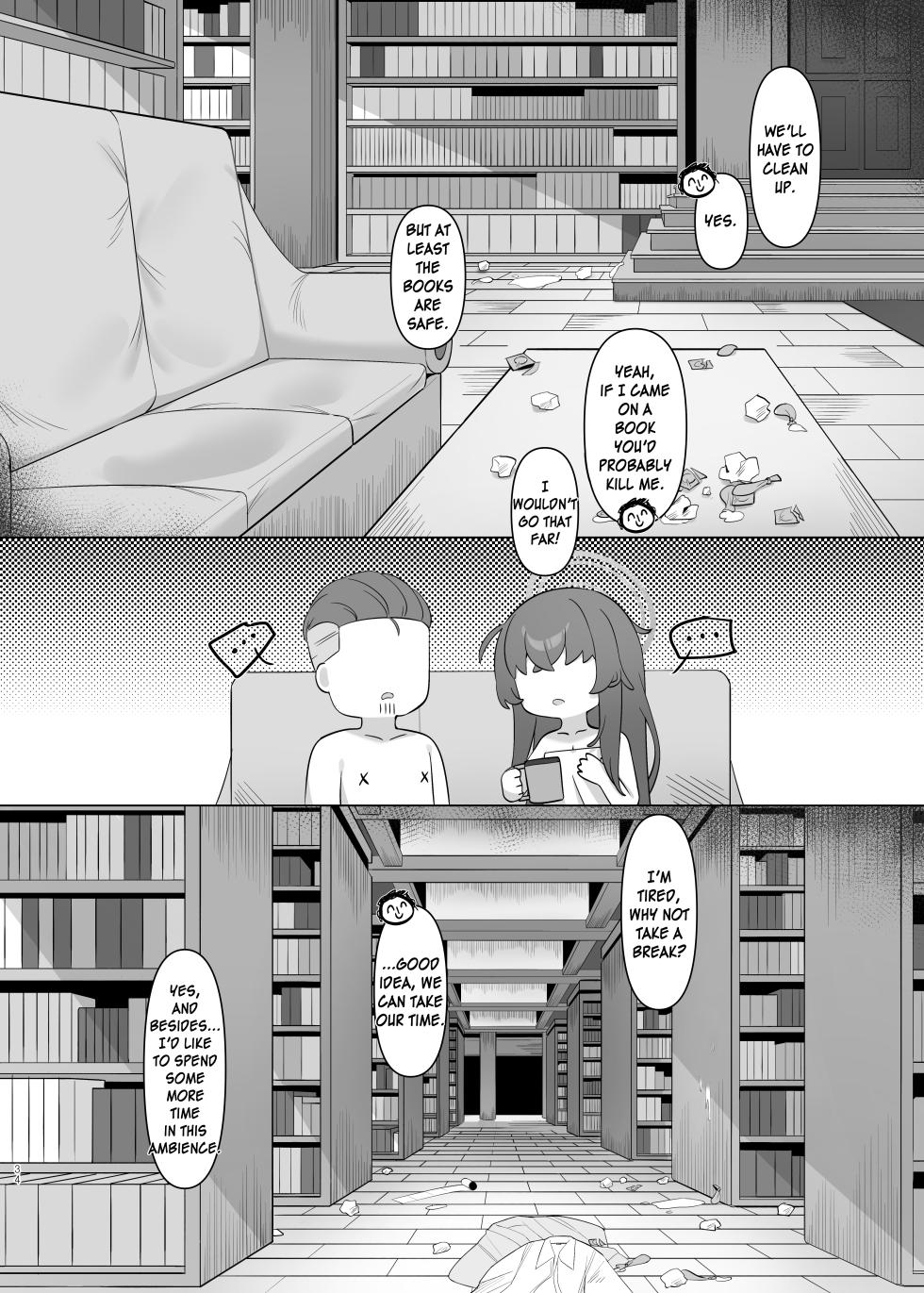 [Layer Koubou (DI LE TO)] Shippitsu Chuudoku (Blue Archive) [English] [SDF] [Digital] - Page 34